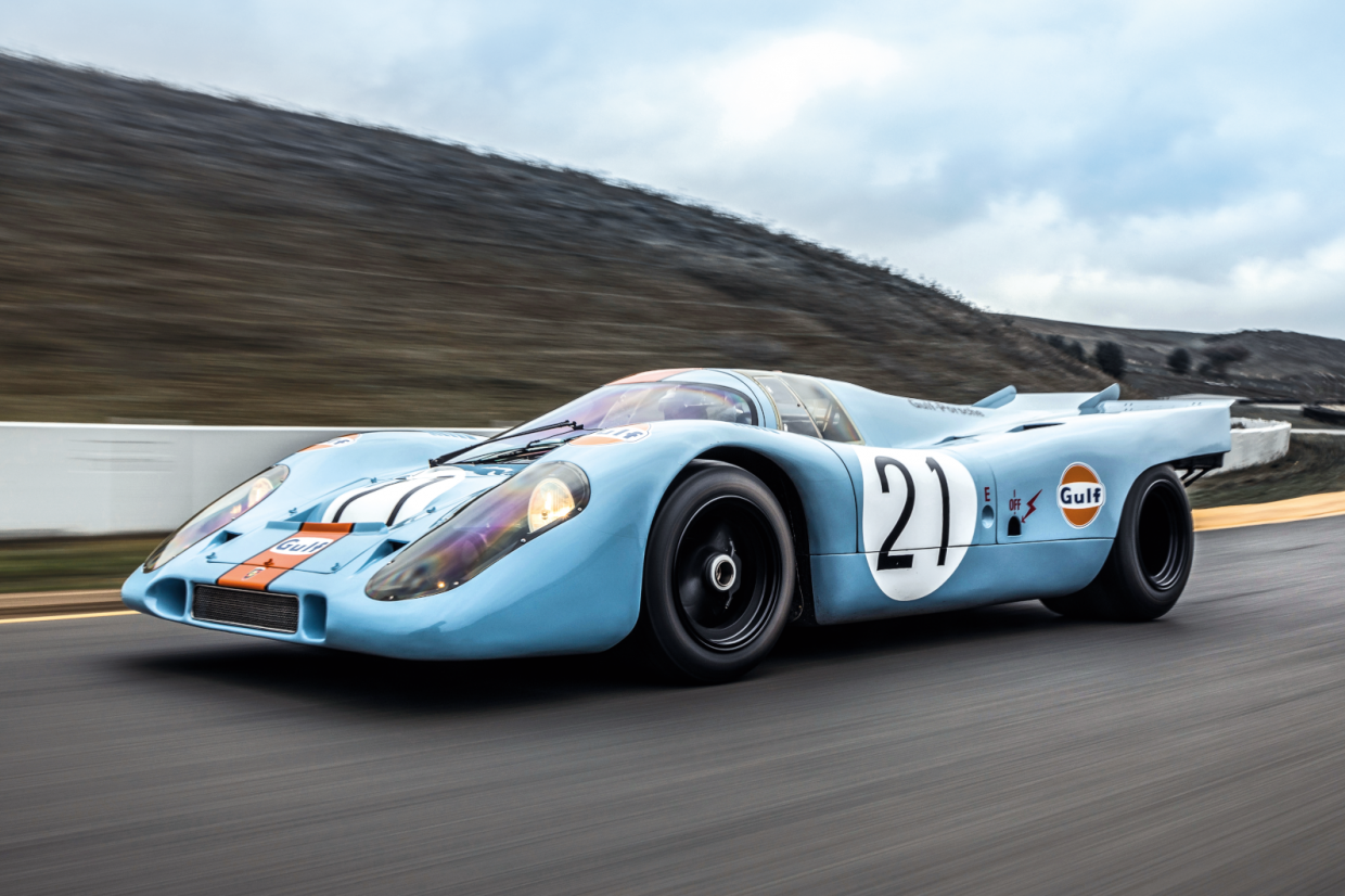 Porsche 917 flat out flat 12 Classic Sports Car